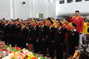 北京奧運(yùn)會(huì)中國代表團(tuán)成立