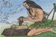 燧人氏鉆木取火