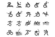北京殘奧會體育圖標